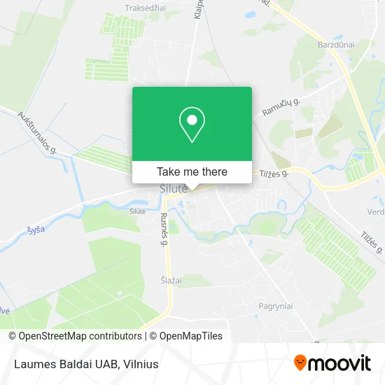 Карта Laumes Baldai UAB
