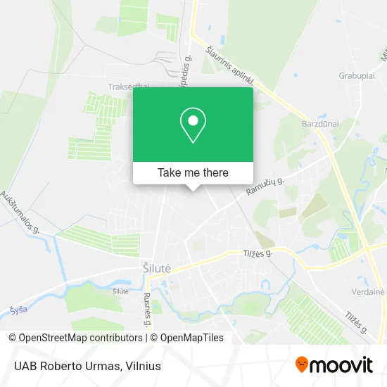 UAB Roberto Urmas map