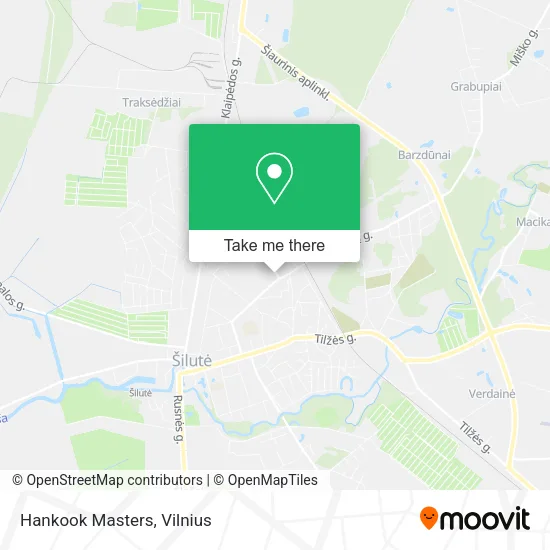 Карта Hankook Masters