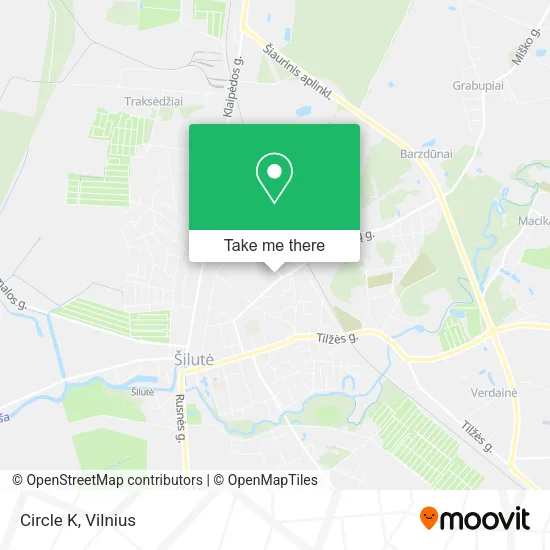 Circle K map