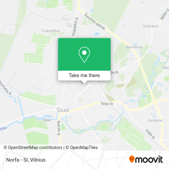 Карта Norfa - Si