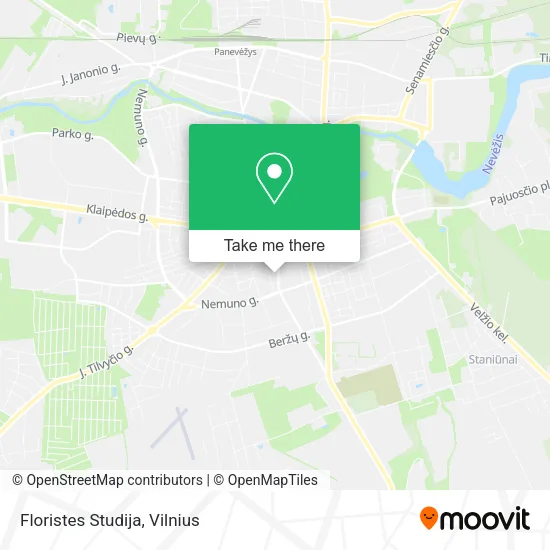 Карта Floristes Studija