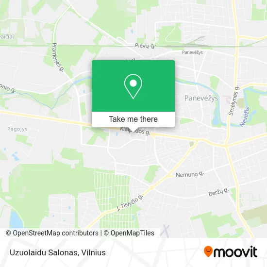Карта Uzuolaidu Salonas