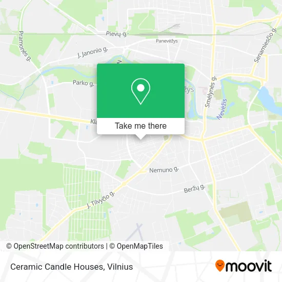 Карта Ceramic Candle Houses