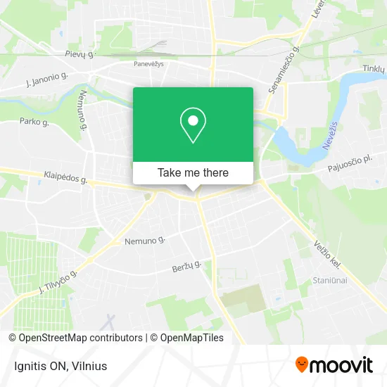 Карта Ignitis ON