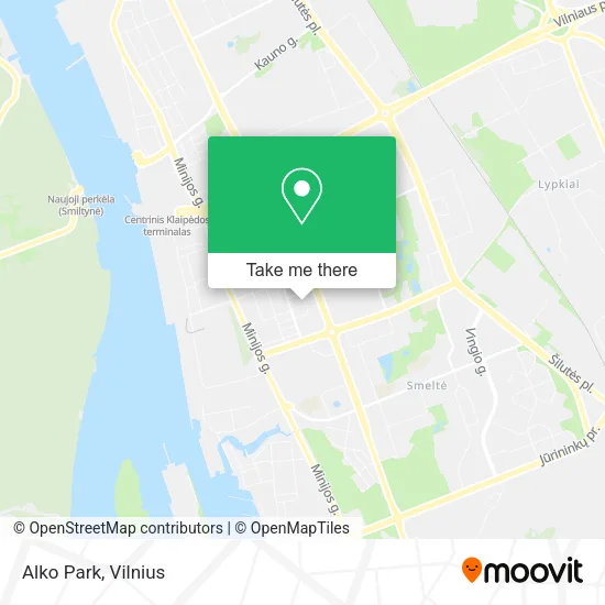 Карта Alko Park