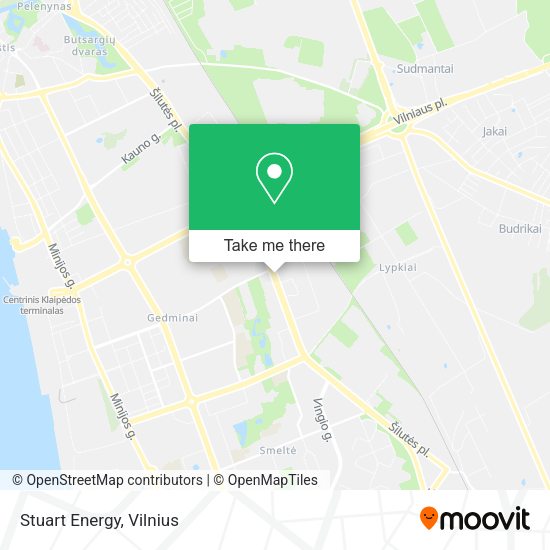 Карта Stuart Energy