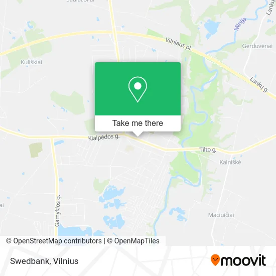 Карта Swedbank