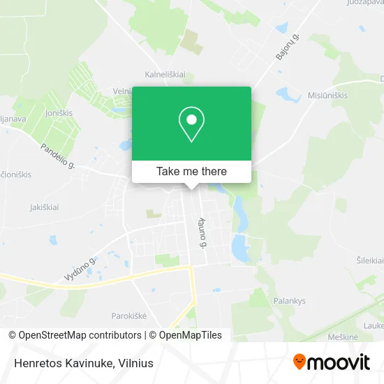 Карта Henretos Kavinuke