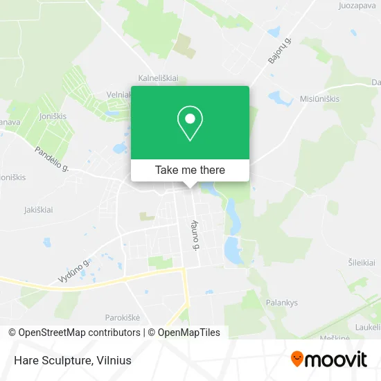 Карта Hare Sculpture