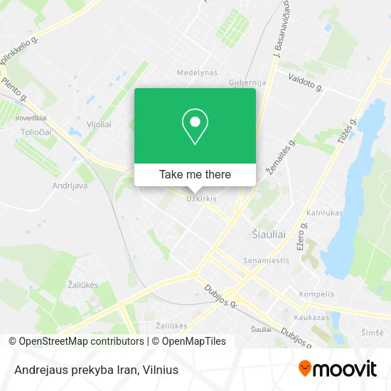 Карта Andrejaus prekyba Iran