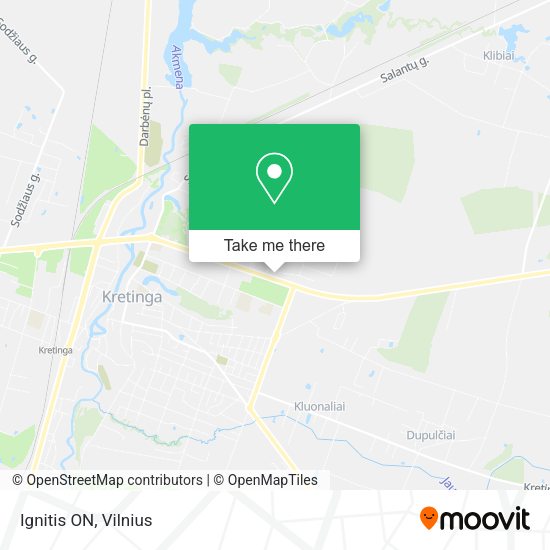 Карта Ignitis ON