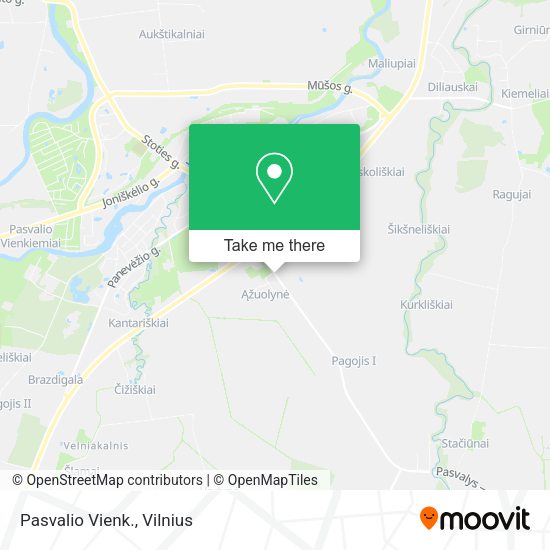Карта Pasvalio Vienk.