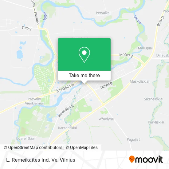 Карта L. Remeikaites Ind. Ve