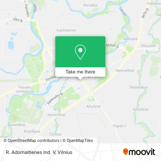 Карта R. Adomaitienes Ind. V