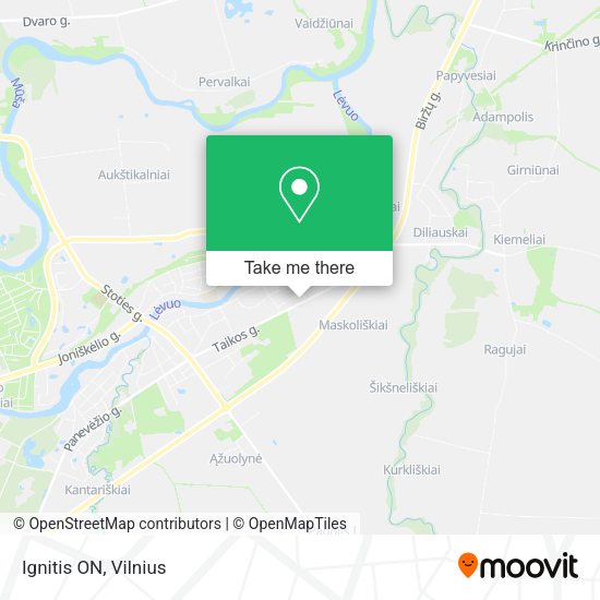 Карта Ignitis ON