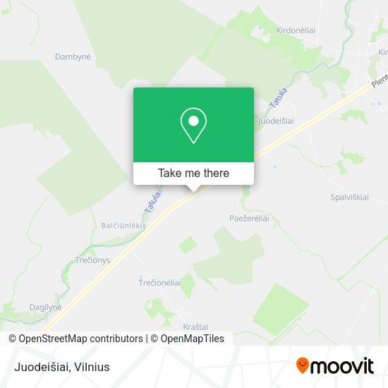 Карта Juodeišiai