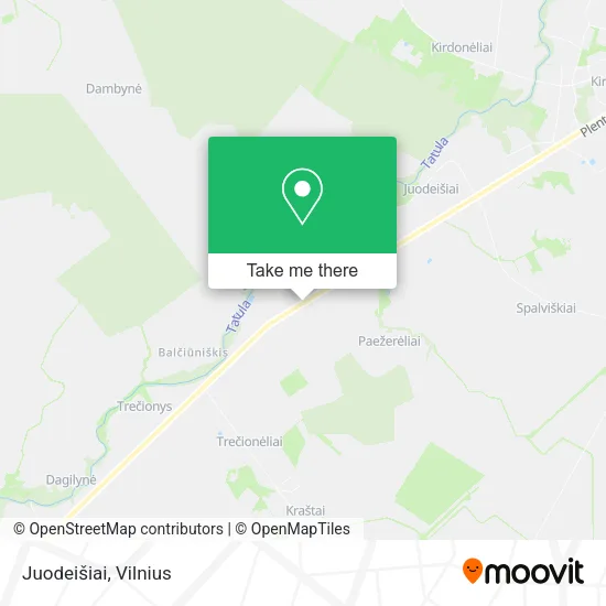 Карта Juodeišiai