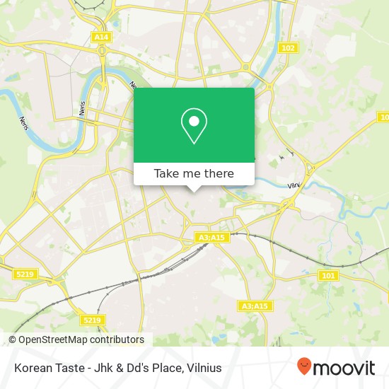 Korean Taste - Jhk & Dd's Place map