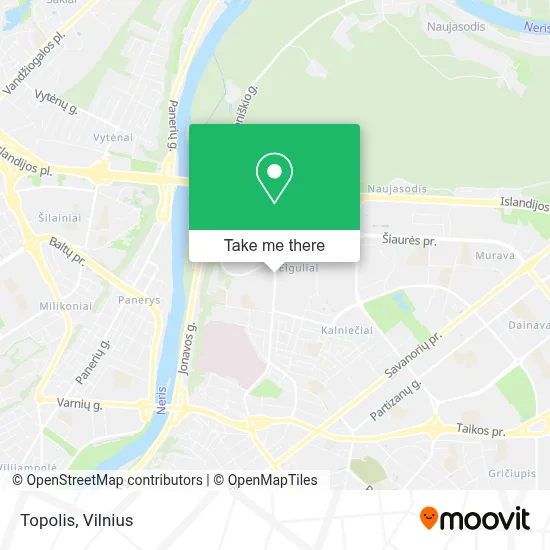 Topolis map