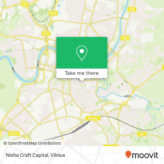 Nisha Craft Capital map