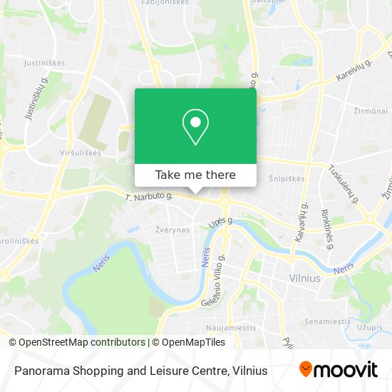 Panorama Shopping and Leisure Centre map