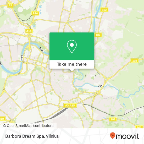 Карта Barbora Dream Spa