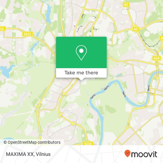 MAXIMA XX map