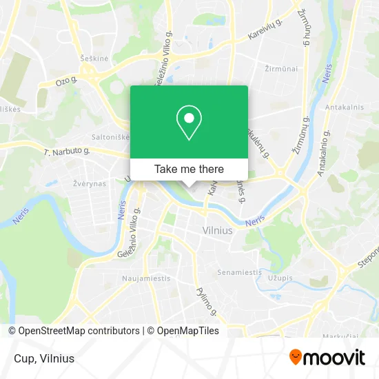 Cup map