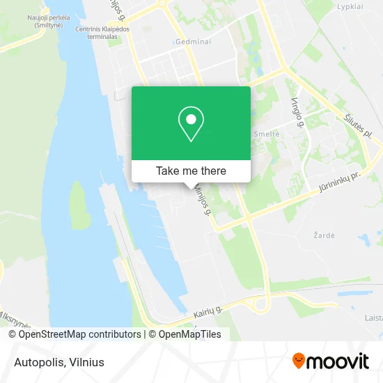 Autopolis map