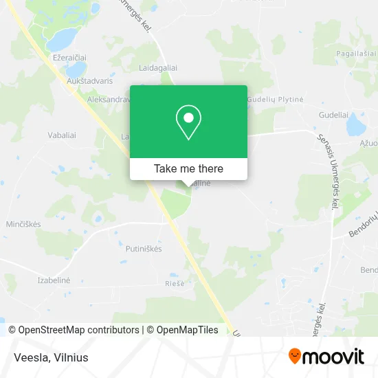 Veesla map