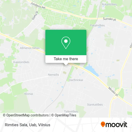 Rimties Sala, Uab map