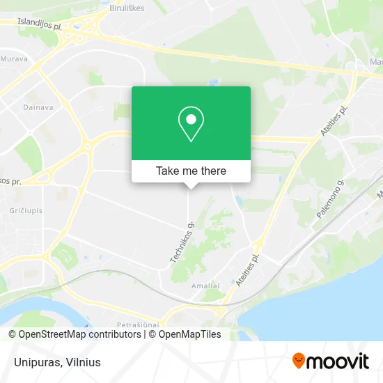 Unipuras map