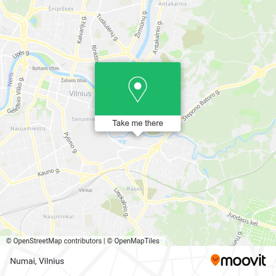 Numai map