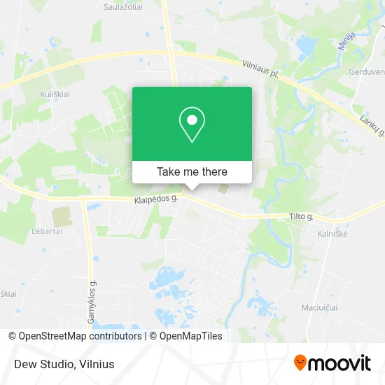Dew Studio map