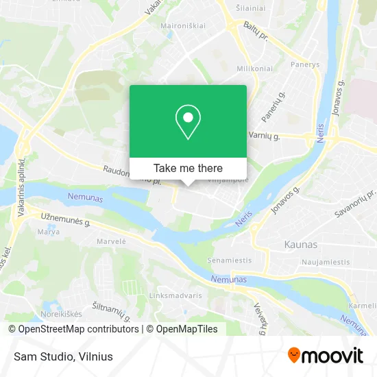 Sam Studio map