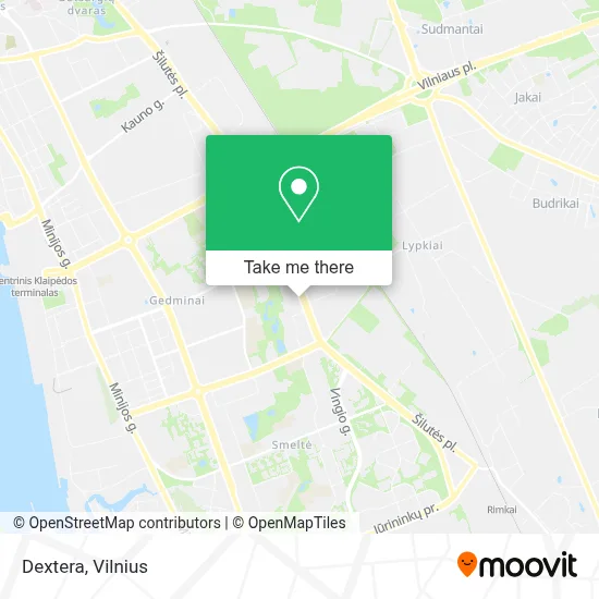 Dextera map