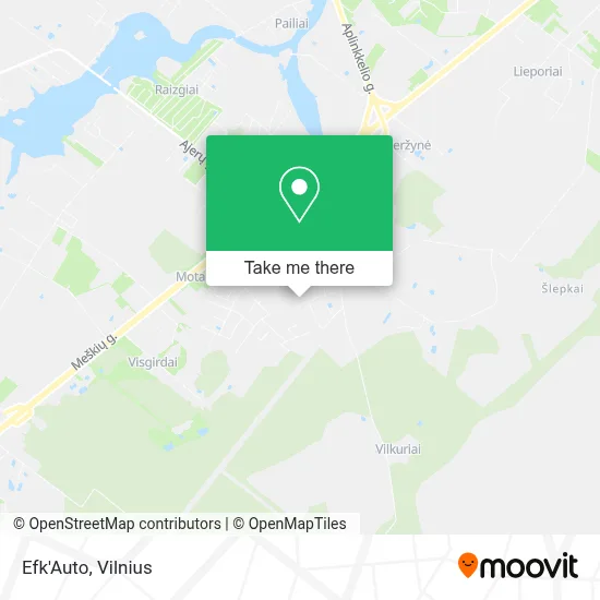 Efk'Auto map