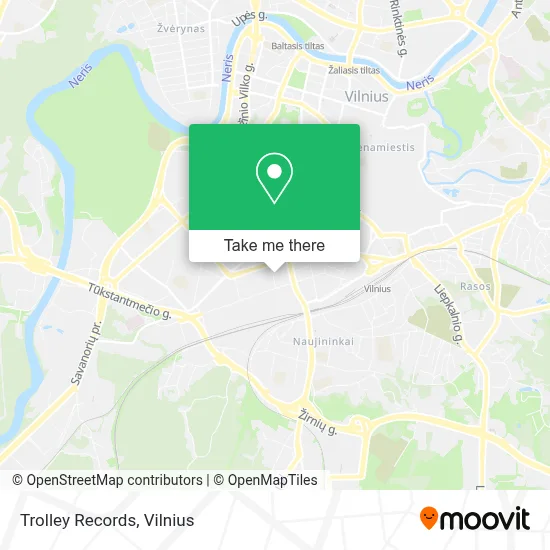 Trolley Records map
