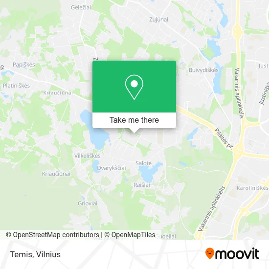 Temis map