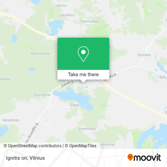 Ignitis on map