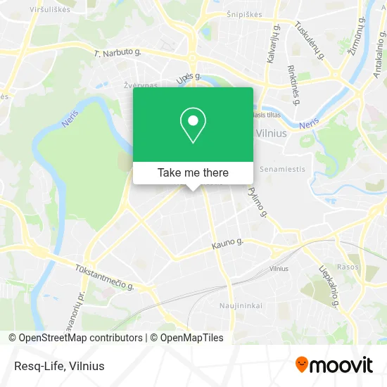 Resq-Life map