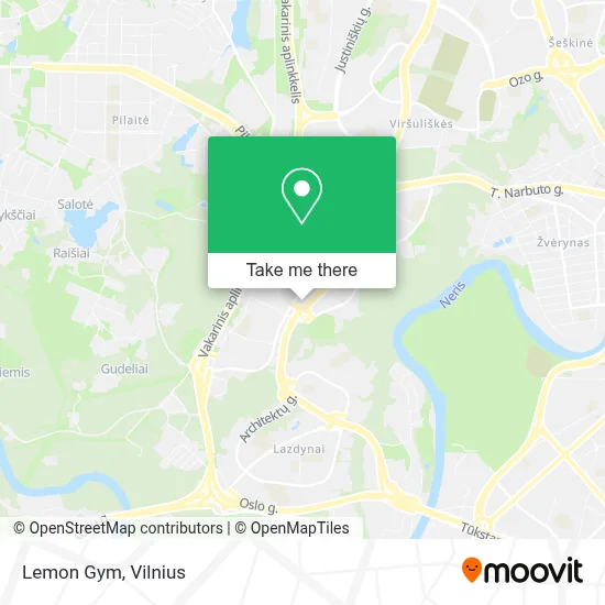 Lemon Gym map