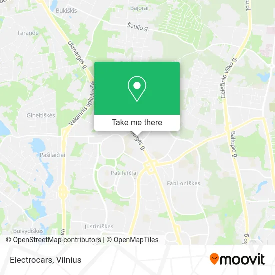 Electrocars map