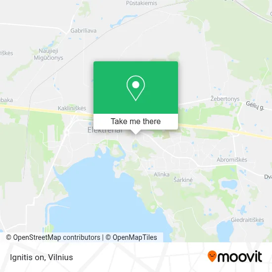 Ignitis on map