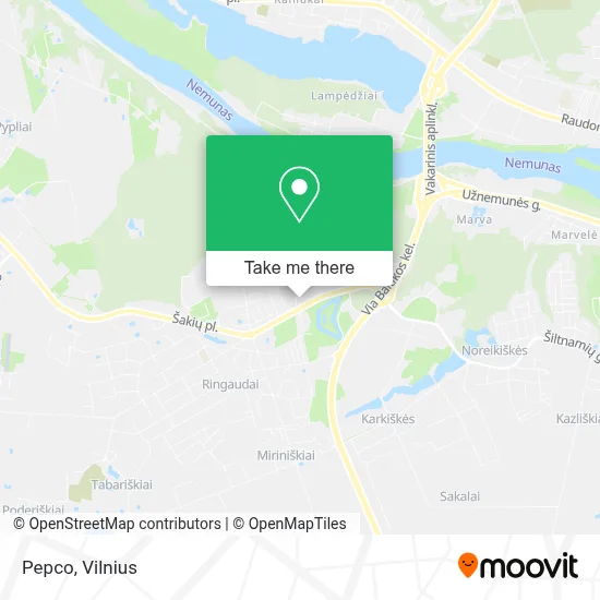 Pepco map