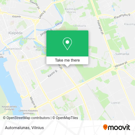 Automalunas map