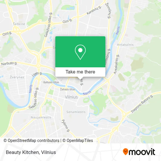 Beauty Kitchen map
