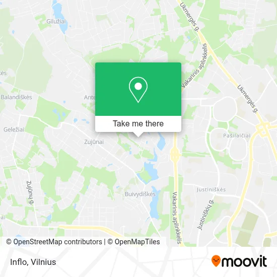 Inflo map