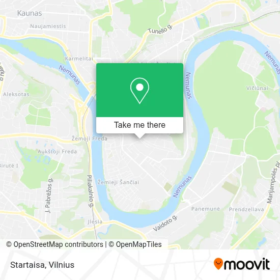 Startaisa map